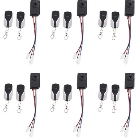 Sistema de alarma para bicicleta eléctrica 6X de 36V, 48V, 60V y 72V con dos interruptores para controlador sin escobillas de bicicleta eléctrica/patinete eléctrico (1/5)