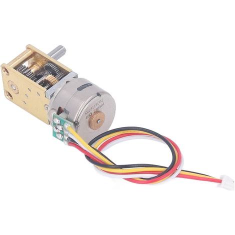 Mikro-Untersetzungsmotor aus Kupfer, 15-Schrittmotor, Mini-Getriebemotor für intelligente Roboter, DC 5 V (1/5)