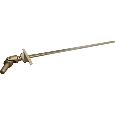 Enrouleur manuel pour volet roulant – Sortie de caisson 45° – Entrée mâle Ø9,9 – Longueur 305mm – Pour installation en espaces confinés – Geiger (1/2)