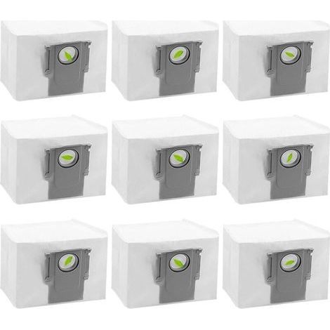 Sacchetto raccoglipolvere S7 MaxV Ultra per robot aspirapolvere Roborock S7 MaxV Ultra/S7 Pro Ultra/Q5/Q5+/Q5+ Plus/Q7/Q7+/Q7 Max/Q7 Max+, sacchetto di ricambio usa e getta di grande capacità (9 sacch (1/5)