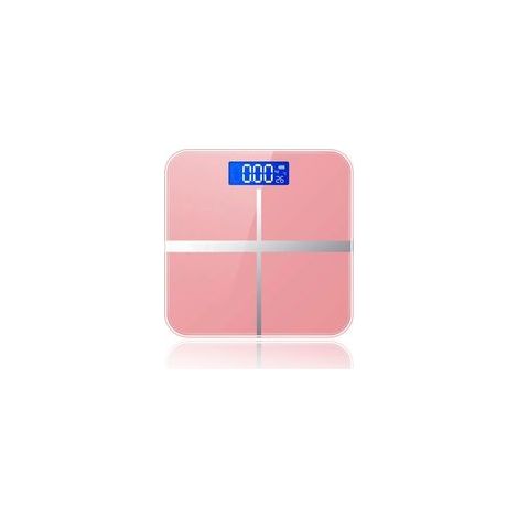Smart Scale for Body Weight, 10.2X10.2in High Accuraty Thickened Tempered Glass Automatic Bathroom Digital Weighing Scale, Body Fat Scale with Unit Switching for Home, Office, Travel (1/5)