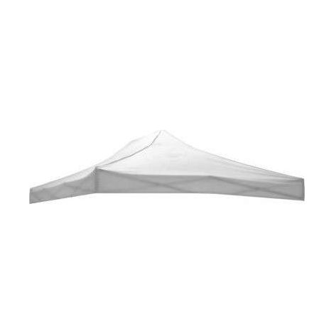 Telo tetto di ricambio in tessuto impermeabile per gazebo richiudibile Bianco 300x450 cm