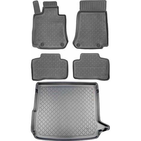ARISTAR 194002G Baule + Tappetini ARISTAR 604002 - Mercedes EQC N293 SUV dal 05.2019, vano piedi anteriore MS - INSTALLATI