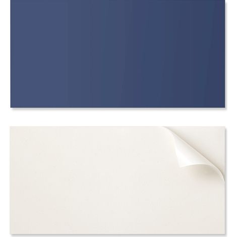 Azulejos de vinilo para pared con gr谩ficos para pasillo, azul marino, 6x60x30 cm