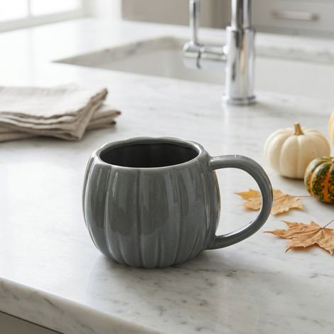 Distinctive Pumpkin Ceramic Mug (1/2)