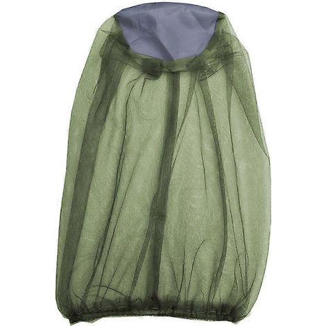 Casquette de protection contre les moustiques, les insectes et les abeilles, avec moustiquaire intégrée.