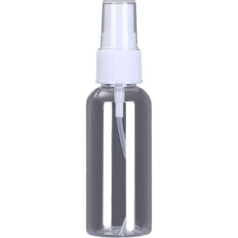 （4 Pièces Flacon Spray Vide,50ml Flacon Spray Vide,Plastique Transparent Bouteille de Voyage Vide Réutilisables, pour Lotion, Parfum, Shampoing etc (1/5)