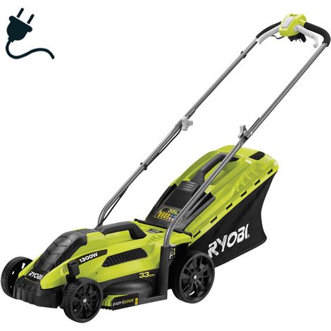Ryobi 1300W Electric 33cm Lawn Mower RLM13E33S - CORDED 240V