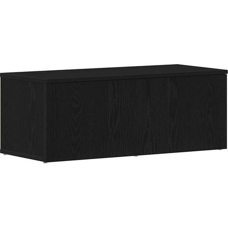 Maison Exclusive - TV-Schränk Schwarz Eichen-Optik 80x34x30 cm Ho