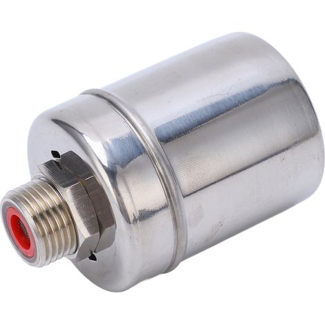 Vanne à flotteur à bille en acier inoxydable G1/2 pouce, vanne de régulation automatique du niveau d'eau pour réservoir d'eau, évier et château d'eau (1/5)