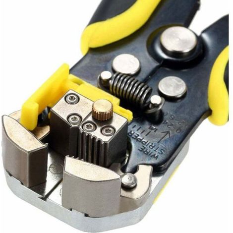 Pince à sertir multifonctionnelle - - Coupe-fil - Mâchoires acier allié HRC36-42 - Sertit 10-22 AWG (1/4)