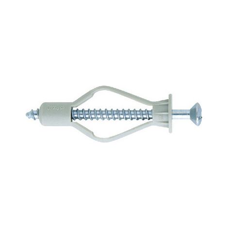 TASSELLO IN NYLON PER PARETI VUOTE CON ACCESSORI- Tass 8x40 con gancio corto- FRIUL- pezzi 100