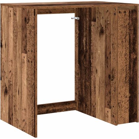 Waschmaschinen-Schrank Altholz 87 x 60 x 89 cm Holzwerkstoff vidaXL (1/5)