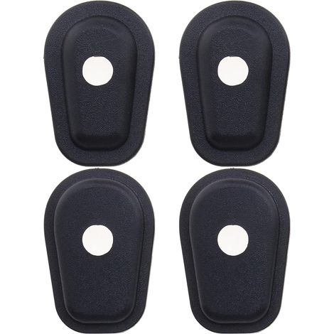 4pcs Black Front and Rear Motorcycle Turn Signal Adapter Spacers Compatible with Kawasaki ZX6R ZX7R ZX9R ZX12R (1/5)
