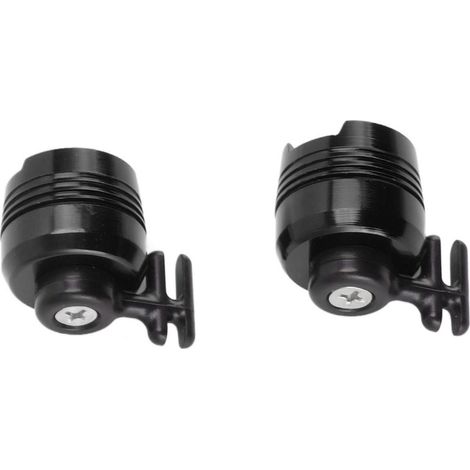 Lot de 2 lampes frontales pour chaussures, 3 modes d'éclairage, étanches IPX5, en alliage d'aluminium léger. (1/5)