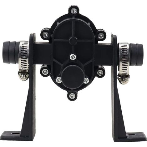 Mini bomba eléctrica para taladro, bomba de transferencia, bomba eléctrica para taladro, bomba portátil autocebante para agua y aceite, bomba para gasóleo, taladro manual pequeño (1/5)
