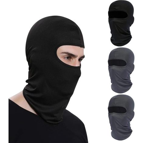4 Cagoules Balaclava Protection UV Homme Femme Multifonctionnelles Respirantes (1/5)