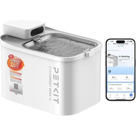 Petkit Eversweet Max 2 3L Wasserfontäne Weiß (1/5)