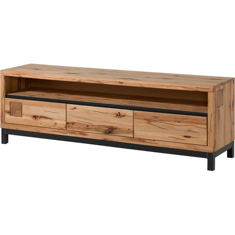TV-Board Kernbuche 170x40x56 natur geölt VILLANDERS 114