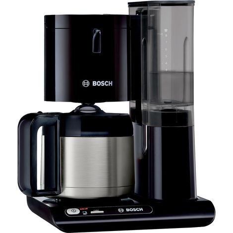Bosch Haushalt TKA8A053 Kaffeemaschine Schwarz, Edelstahl Fassungsvermögen Tassen=8 Isolierkanne (1/5)