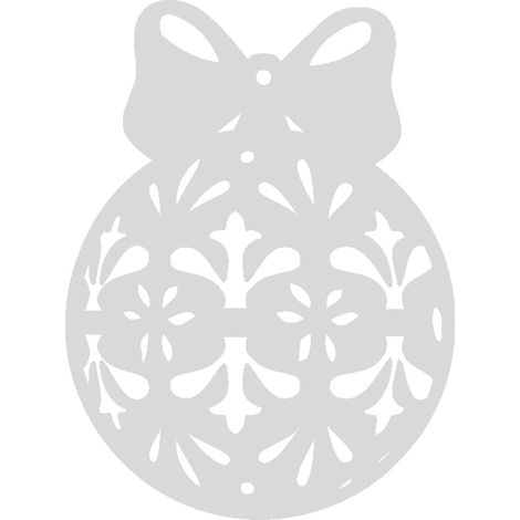 Durchbrochener Weihnachtsanhänger 17 £, Weihnachtsdekoration