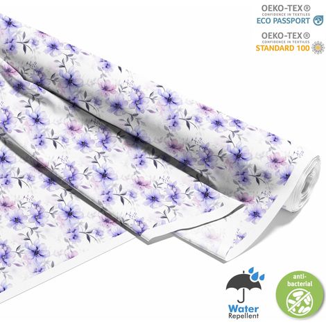 Outdoor dekostoffe oxford - Blumen- DX2121 (1/5)