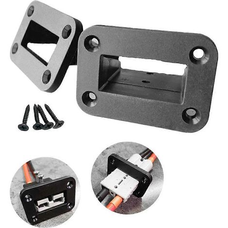 2 supports encastrés pour prise Anderson 50A, cache-fiche, connecteur (1/4)