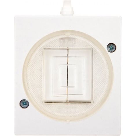 Interruttore Lambda ermetico IP44 bianco ŁNH-2L/00