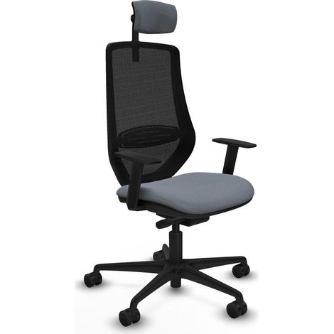 Piqueras-y-crespo D036N2W Ergonomischer Bürostuhl in Grau