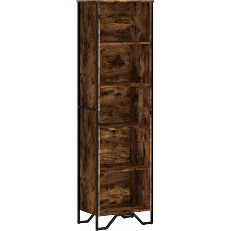 Maison Exclusive - Libreria Rovere Fumo 50x31x169 cm in Legno Multistrato