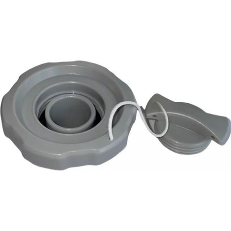 BODYA 5,5 x 4,5 cm Einweg-Ventilkappe für Whirlpools – Ersatzteile kompatibel mit P05767 Colemann Bahamass Airjet Saluspa Lay Z aufblasbarem Whirlpool (1/5)