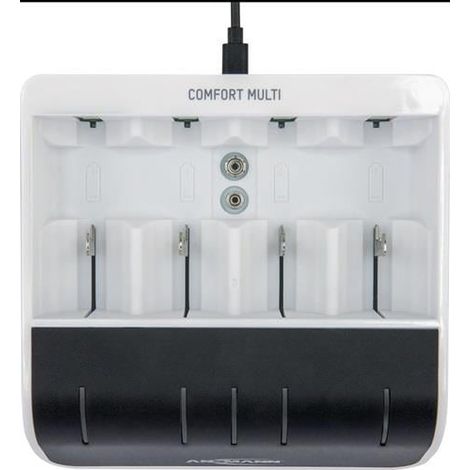 ANSMANN Chargeur pour piles Comfort Multi « Perfect 7 » (1 pièce)