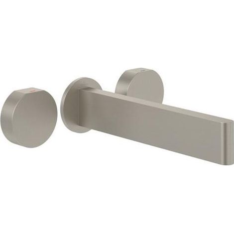 Ensemble de sortie de lave-linge VB Dawn 60x60x220 mm sans ensemble de vidange, nickel boncé mat