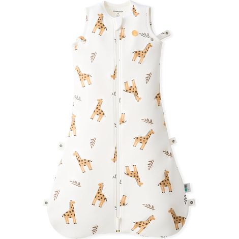 Gigoteuse Bébé 1,5 TOG - Bambou Doux comme un Nuage avec 1,5 TOG, Couverture Portable avec Rembourrage en Peluche Soutenant, Fermeture Éclair à Double Sens pour un Changement de Couche Facile (1/5)