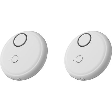 Allarme,Allarme con sensore di vibrazione per porte e finestre,Volume regolabile a 130 dB,5 livelli di sensibilità,Per casa e ufficio,2 pezzi (1/5)