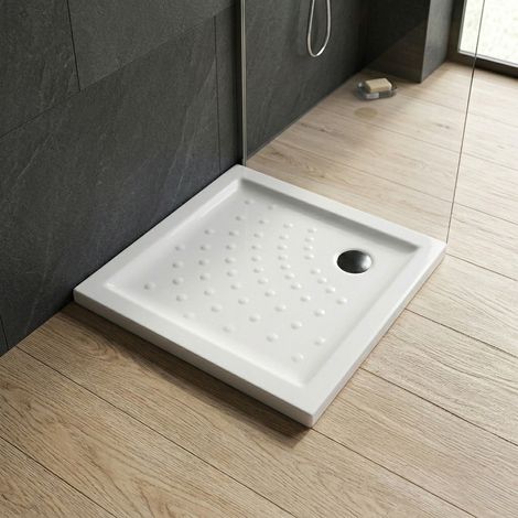 Piatto Doccia Quadrato 80X80 In Ceramica H 6Cm  Malta