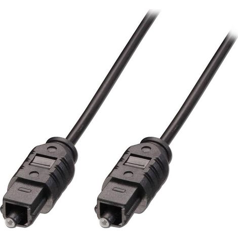 Câble de raccordement LINDY 35212 Toslink audio [1x Toslink mâle (ODT) - 1x Toslink mâle (ODT)] 2.00 m noir C184991 (1/4)