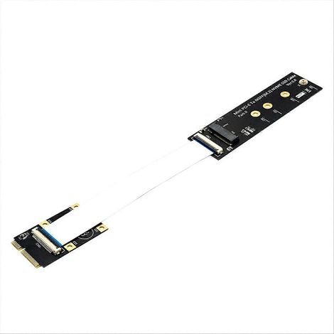 M.2 NVMe auf Mini PCI-E SSD-Adapter mit FFC-Kabel (1/5)