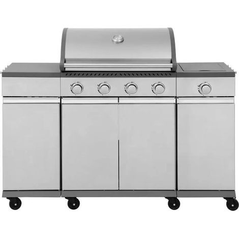 Cooking Box Brisbane Gasgrill graue Grillfläche 70x42 cm
