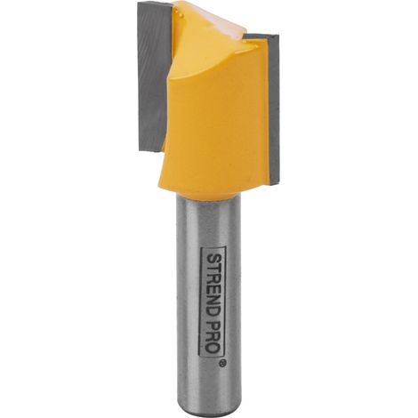 Holzfräser Strend Pro S12 mm, YC0204, Fräser für Oberfräse, D12 H25 (1/2)