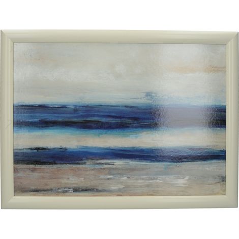 CREATIVE TOPS 5233402 Abstrakt - Laptop-Tablett, Farbe Blau