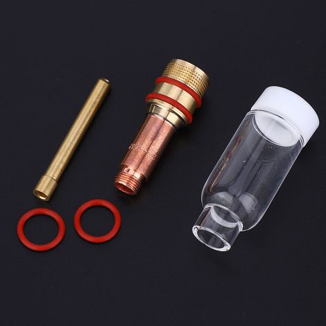 Guide de filtre pour torche de soudage WP17/18/26, pince de protection contre les fluides avec couvercle en verre transparent