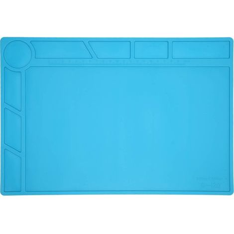 Tapis de réparation en Silicone d'isolation thermique, résistant aux hautes températures, carte PCB, tampon d'entretien électronique industriel S120 (1/5)