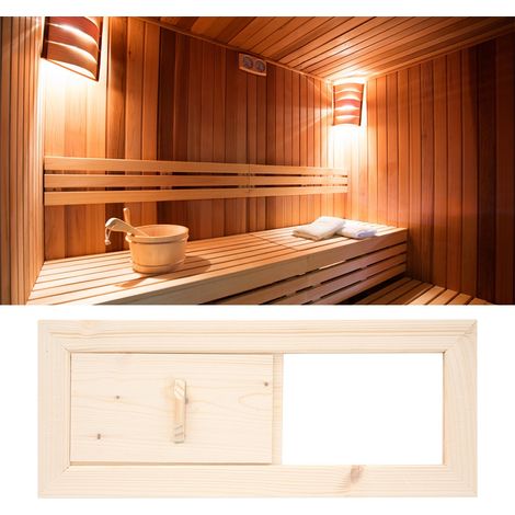 Panneau de ventilation pour sauna et hammam, grille d'aération, accessoires pour sauna (1/5)