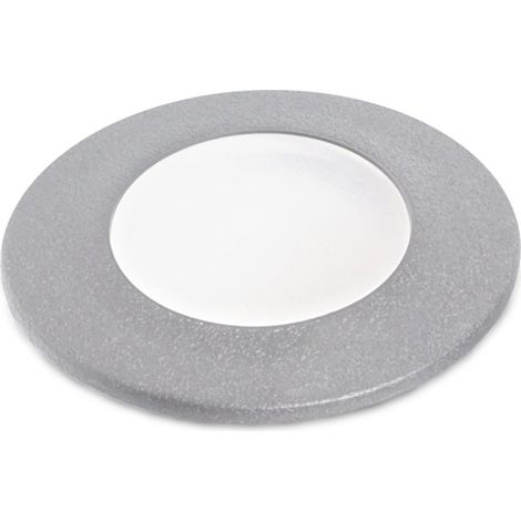 Faretto incasso tondo calpestabile top light capri small ca td9 gr gu10 led cct ip67 230v grigio resina
