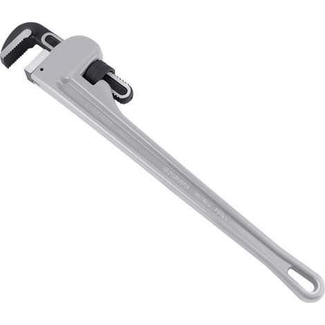 MAXPOWER Pipe Wrench/Spanner， Heavy Duty Aluminum Stillson Plumbing Wrench Straight Pipe Wrench- 24-Inch/600mm (1/5)