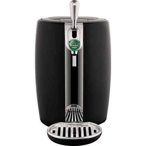 Tireuse à bière - SEB - VB310E10 - Compatible fûts 5L - Noir - Chrome