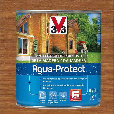 Lasur agua protect satinado v33 750 ml teca (1/2)