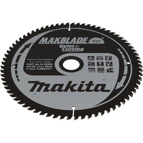 Makita Sägeblatt MAKBLADE+ 255x30x72Z (1/2)