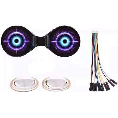 0.71inch Double Oeil LCD Module 160x160 Résolution 65K Écran Couleur SPI Interface pour Arduino Raspberry Pi ESP32 (1/5)